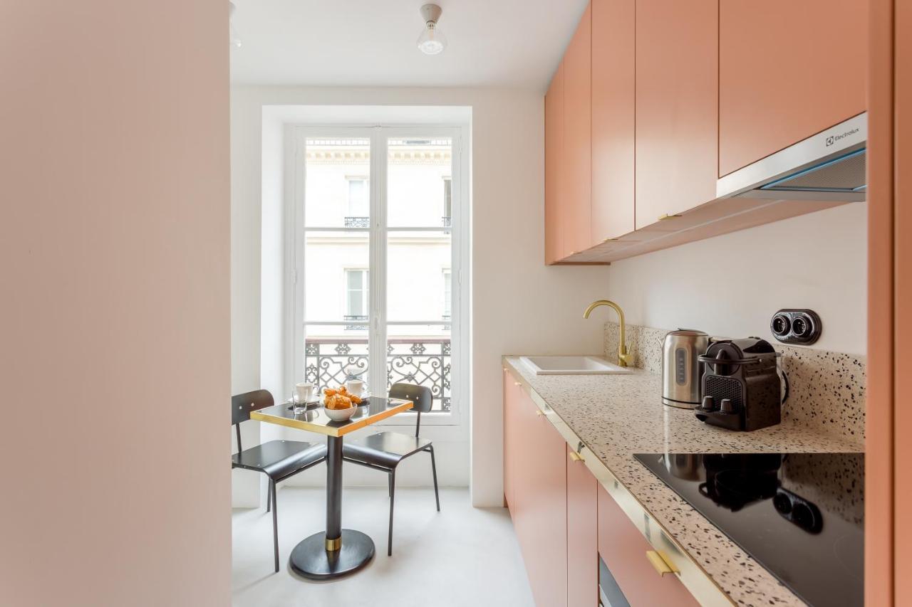 דירות Habitat Parisien - 2Br-2Ba - Marais - Centre Pompidou מראה חיצוני תמונה